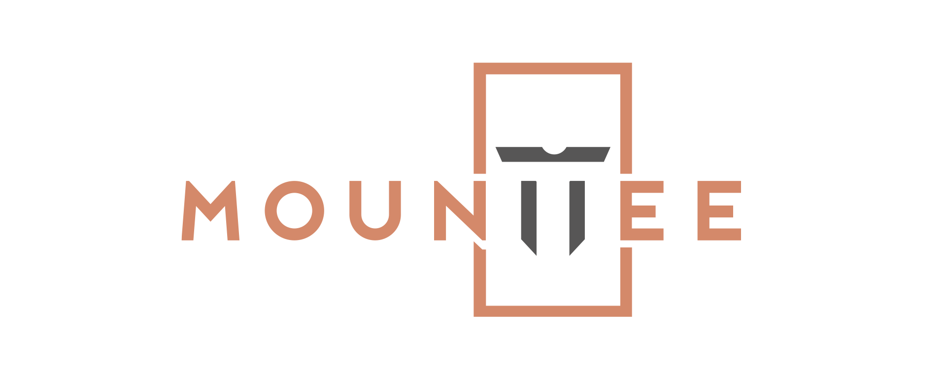 Mountee Logo Copper / Grey